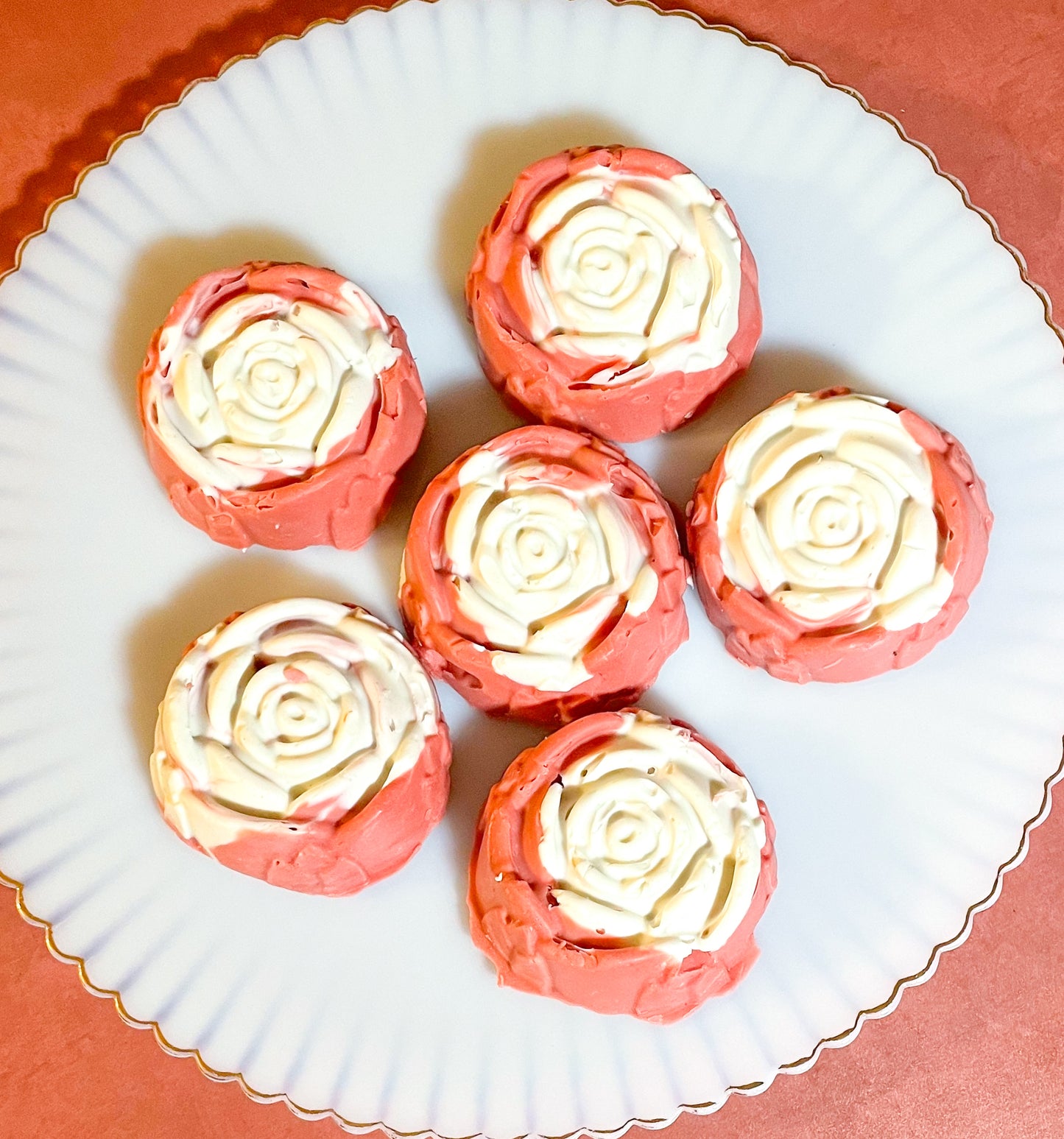 Rose Petals Flower Soap