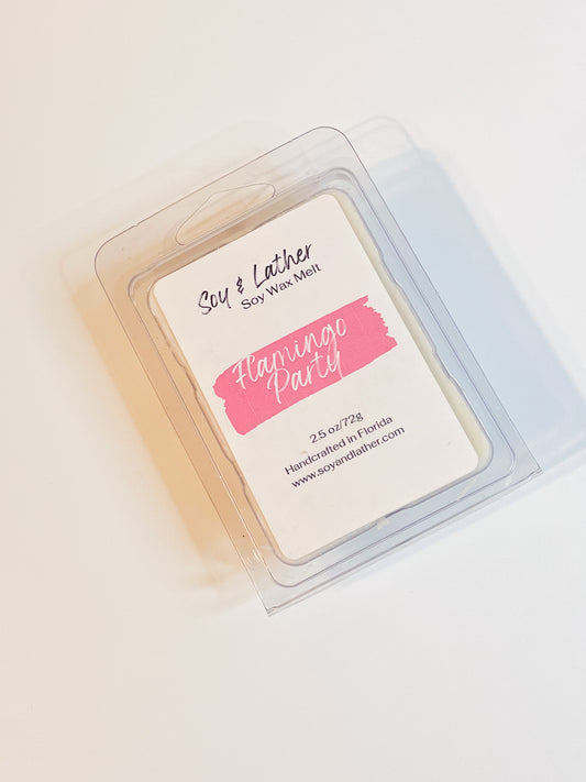 Flamingo Party Soy Wax Melt