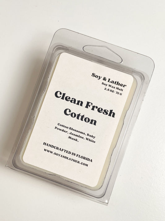 Clean Fresh Cotton Soy Wax Melt