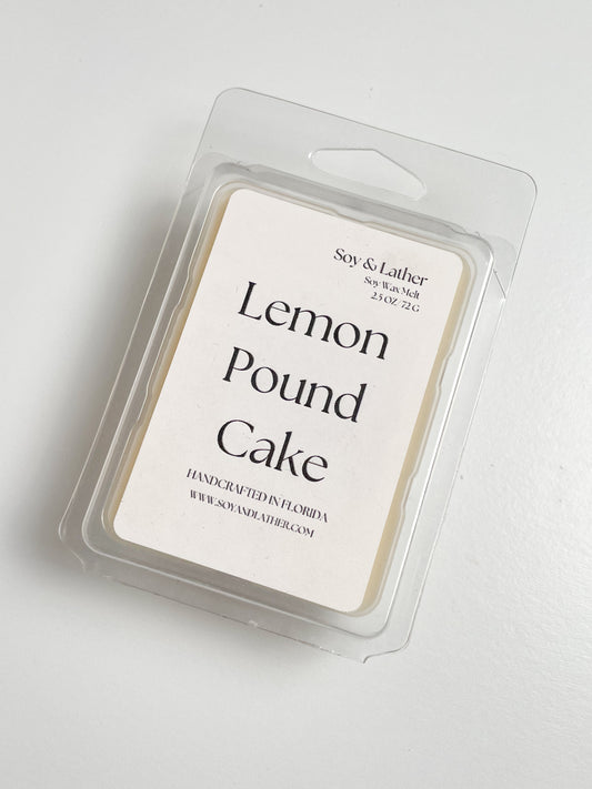 Lemon Pound Cake Soy Wax Melt