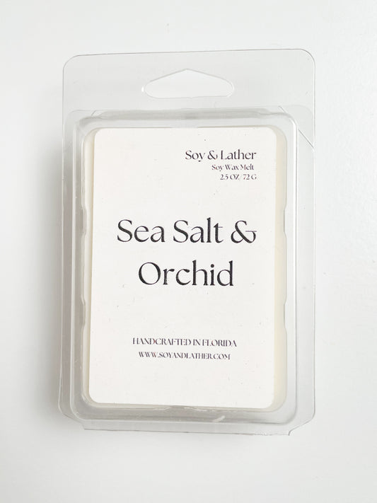 Sea Salt and Orchid Soy Wax Melt