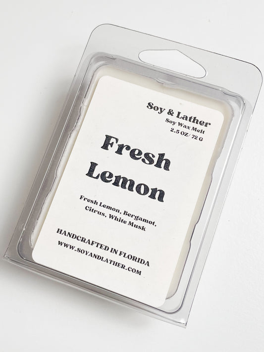 Fresh Lemon Soy Wax Melt